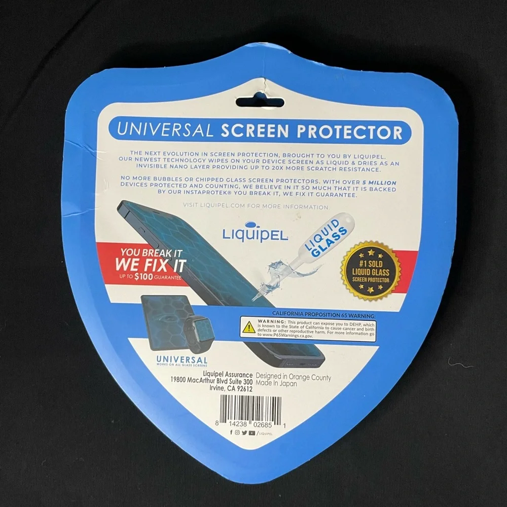 Liquipel screen protector